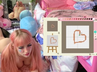 Making Designs Connected With Ac (wholesome Letsplay) - Indigo White